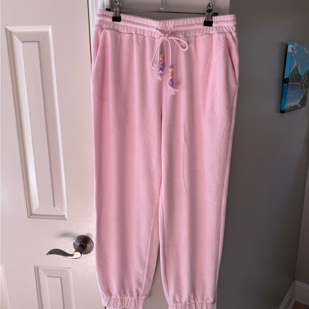 Stoney Clover Lane Target Pink Terry Jogger Pants